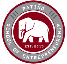 Patino Entrepreneurship High School Logo